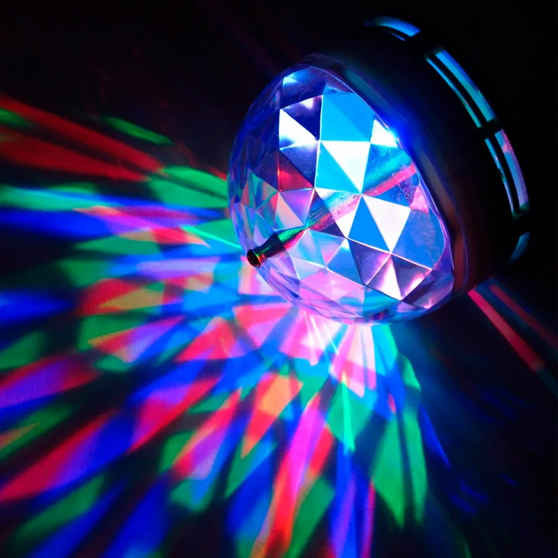 Lampara Giratoria RGB