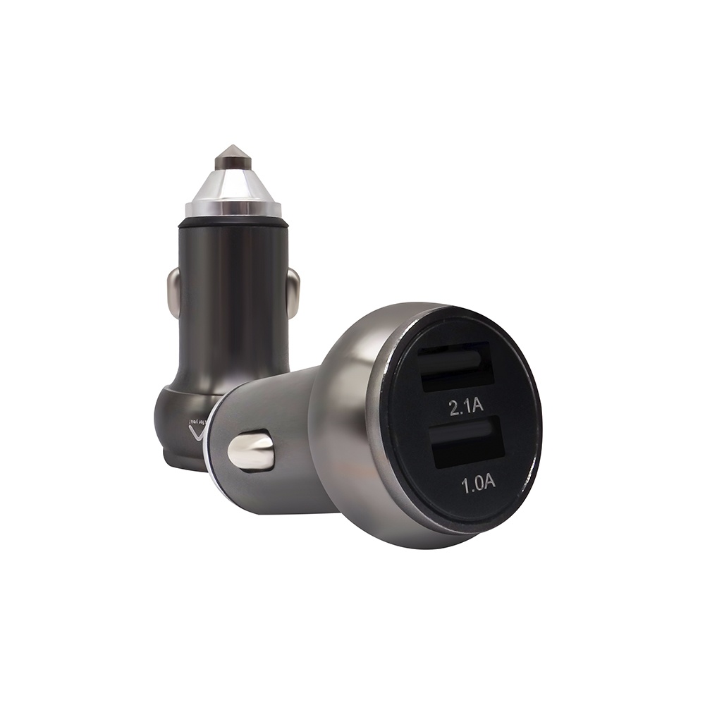 CARGADOR TREQA 12V/24V 3.1A DOS USB