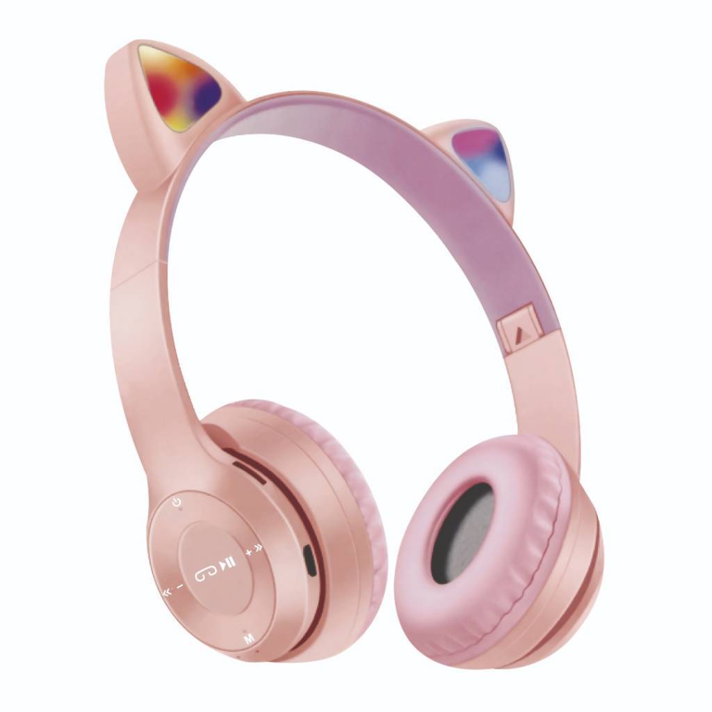 AURICULAR LEDSTAR KIDS CAT BLUETOOTH