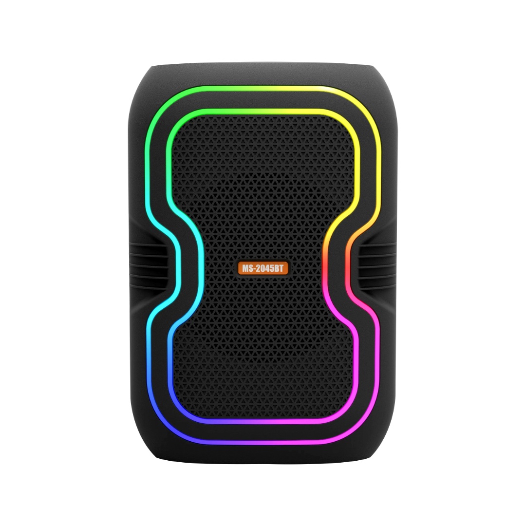 PARLANTE DE 8'' CON BLUETOOTH LED RGB CON MICRÓFONO
