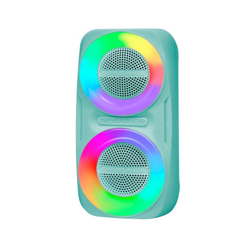 PARLANTE 2x3'' BLUETOOTH LED RGB