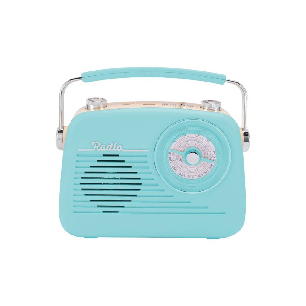 RADIO PORTATIL RETRO CON BLUETOOTH