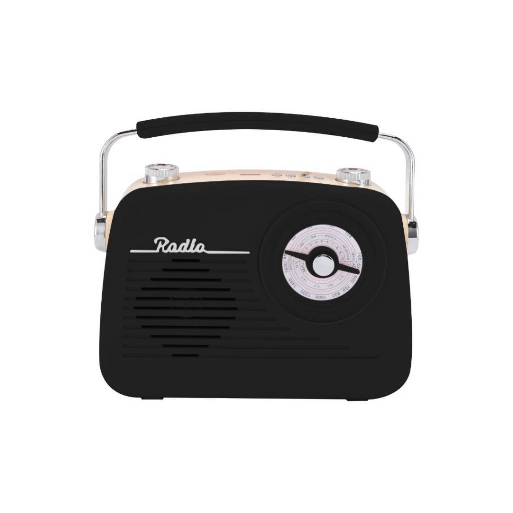 RADIO PORTATIL RETRO CON BLUETOOTH