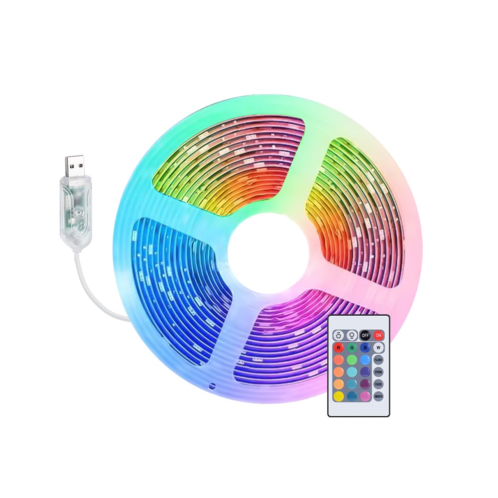 GUIA DE LUCES LED RGB CON CONTROL REMOTO Y APP