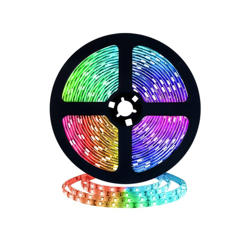 TIRA LUZ LED RGB 5050 TV USB 3 METROS C/CONTROL