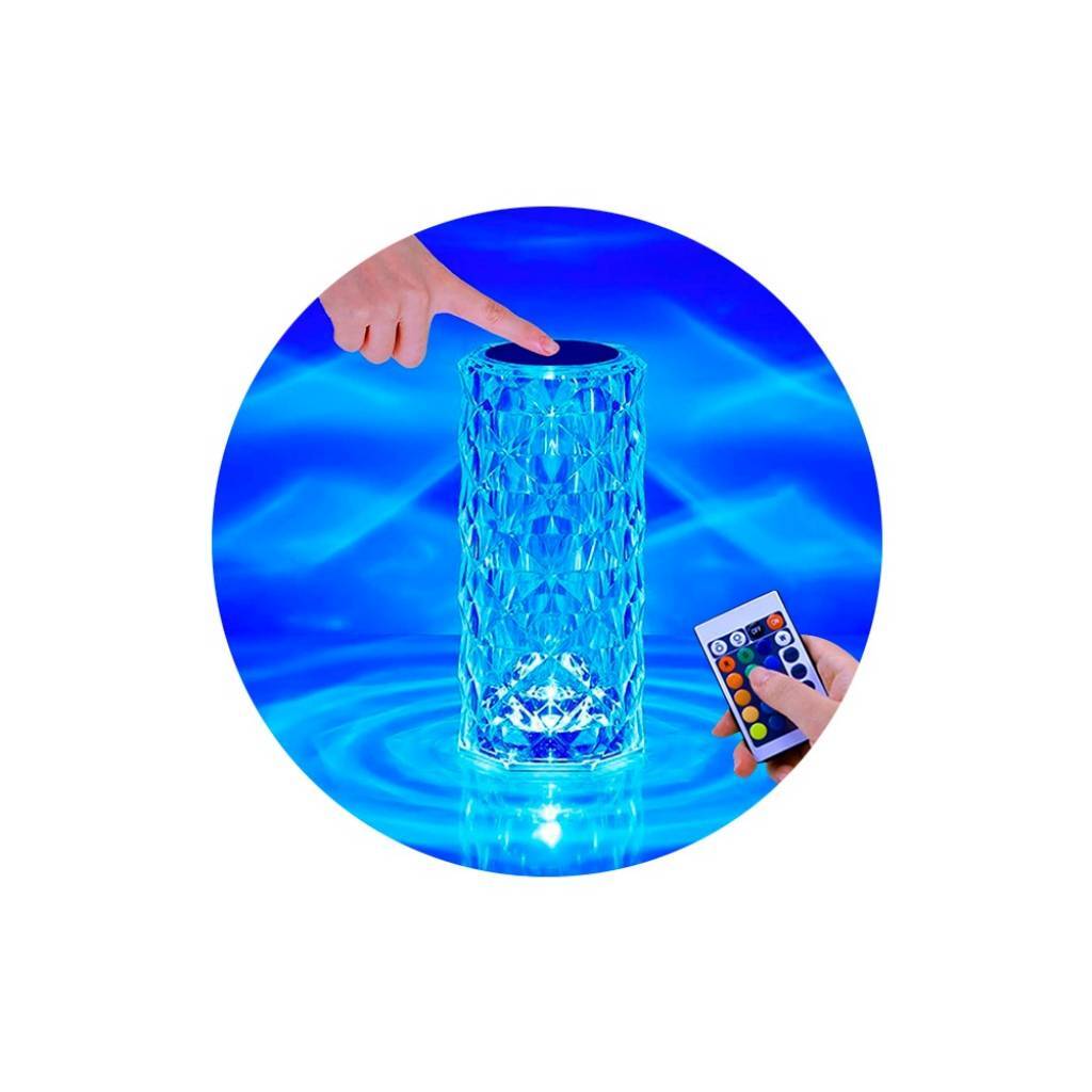 LÁMPARA LED RGB CON CONTROL REMOTO