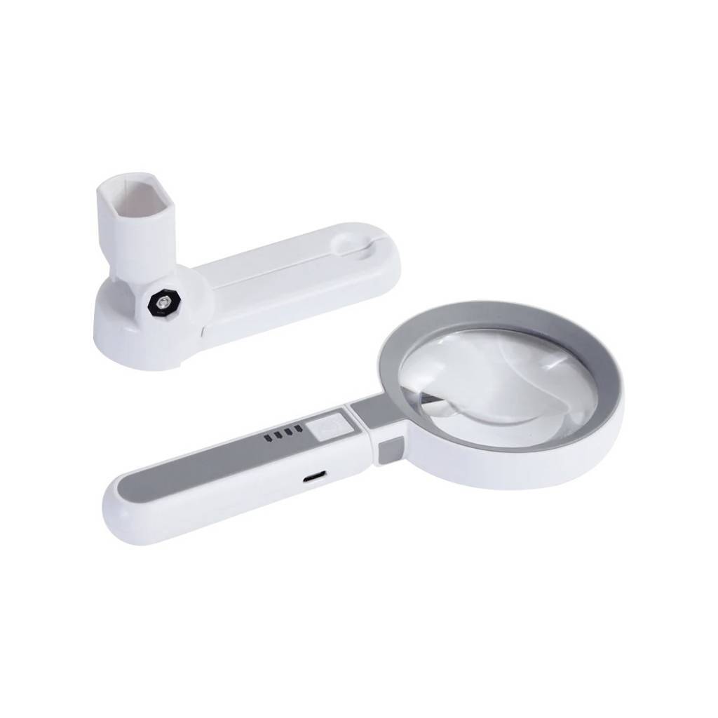 LAMPARA LED DE MESA CON LUPA