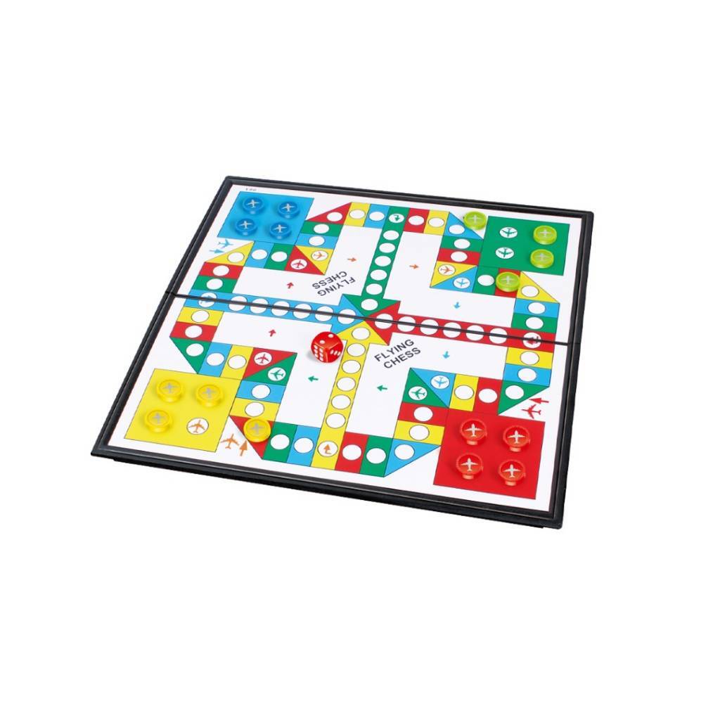 LUDO FLYING CHESS MAGNETICO