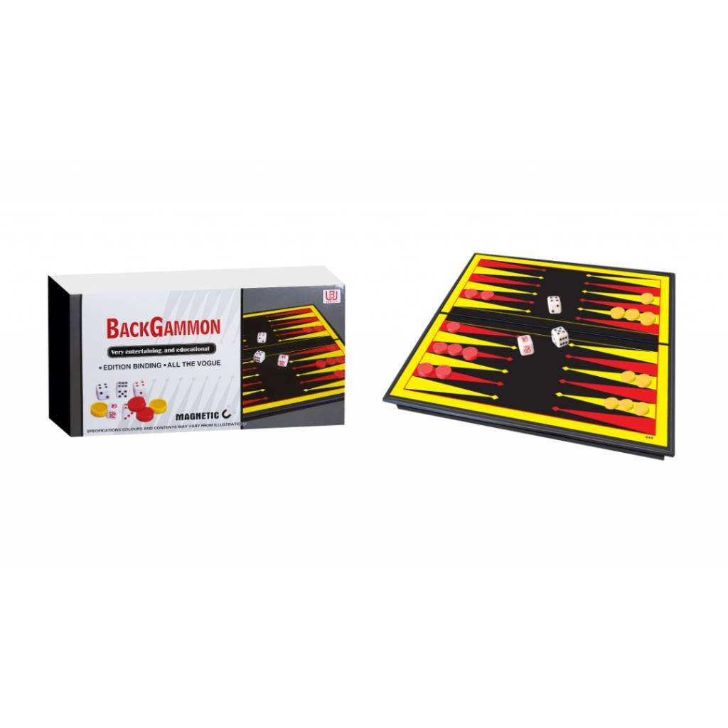 BACKGAMMON MAGNÉTICO PLEGABLE