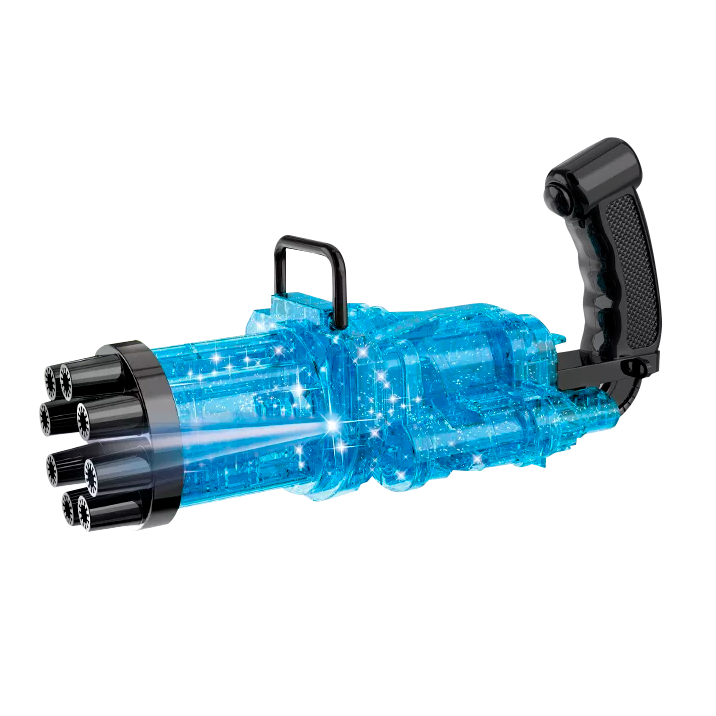 PISTOLA DE BURBUJAS AUTOMÁTICA CON LUCES