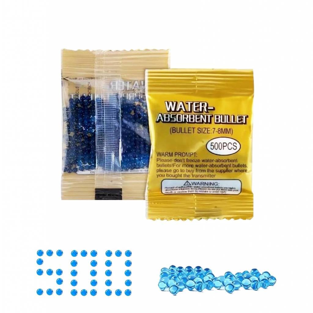 REPUESTOS PARA PISTOLAS DE HIDROGEL X 500