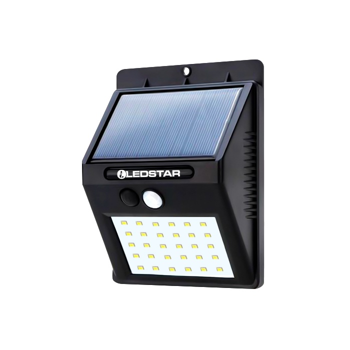 LUZ LED SOLAR CON SENSOR LEDSTAR