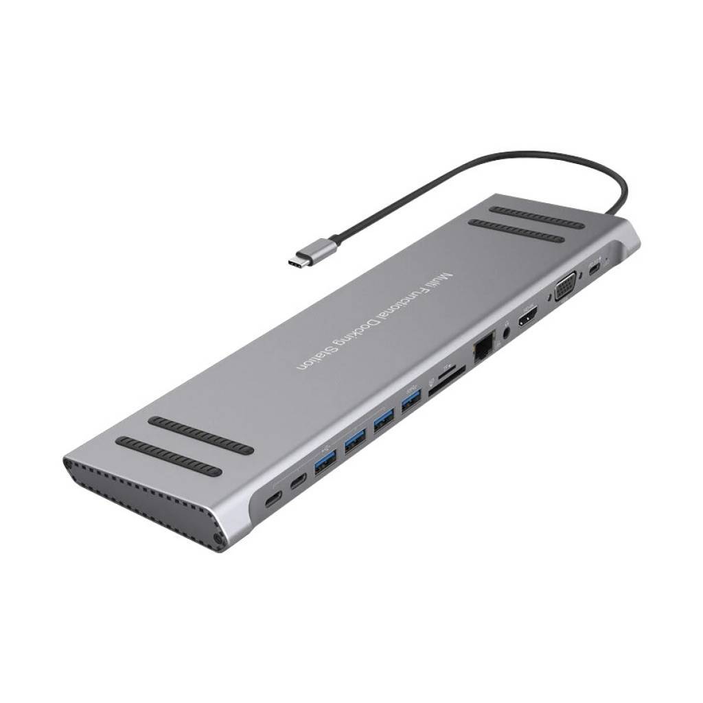 ESTACIÓN USB-C 14 EN 1
