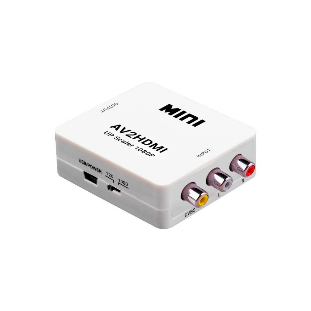 CONVERSOR AV RCA A HDTV TREQA