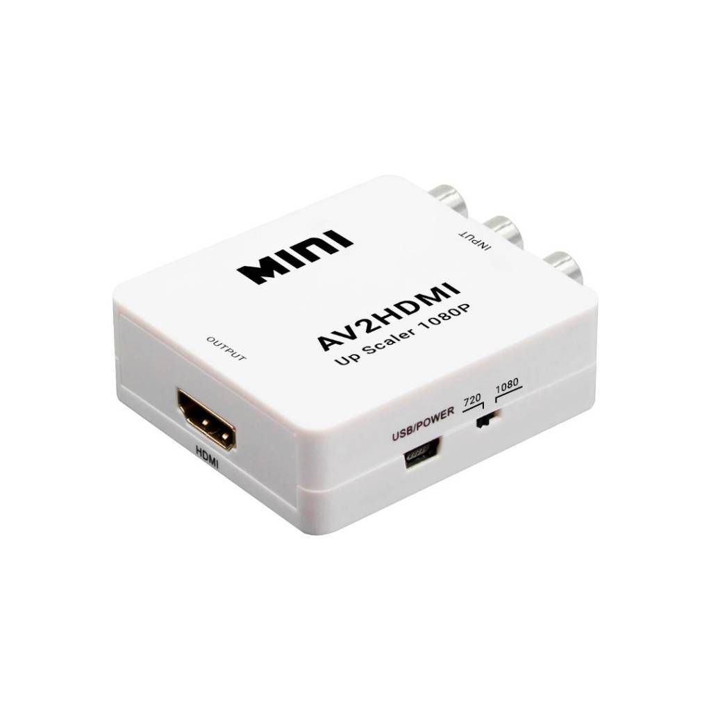 CONVERSOR AV RCA A HDTV TREQA
