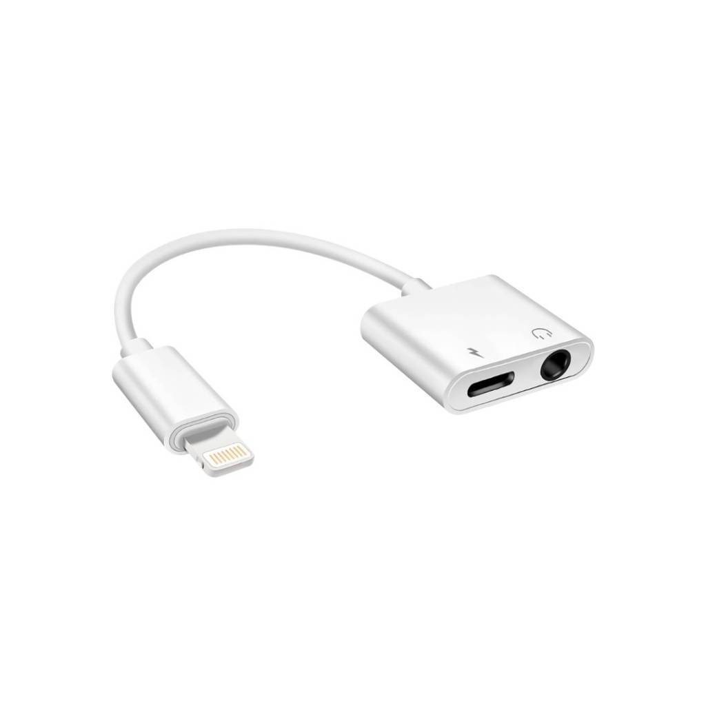 ADAPTADOR LIGHTNING 2 EN 1 TREQA