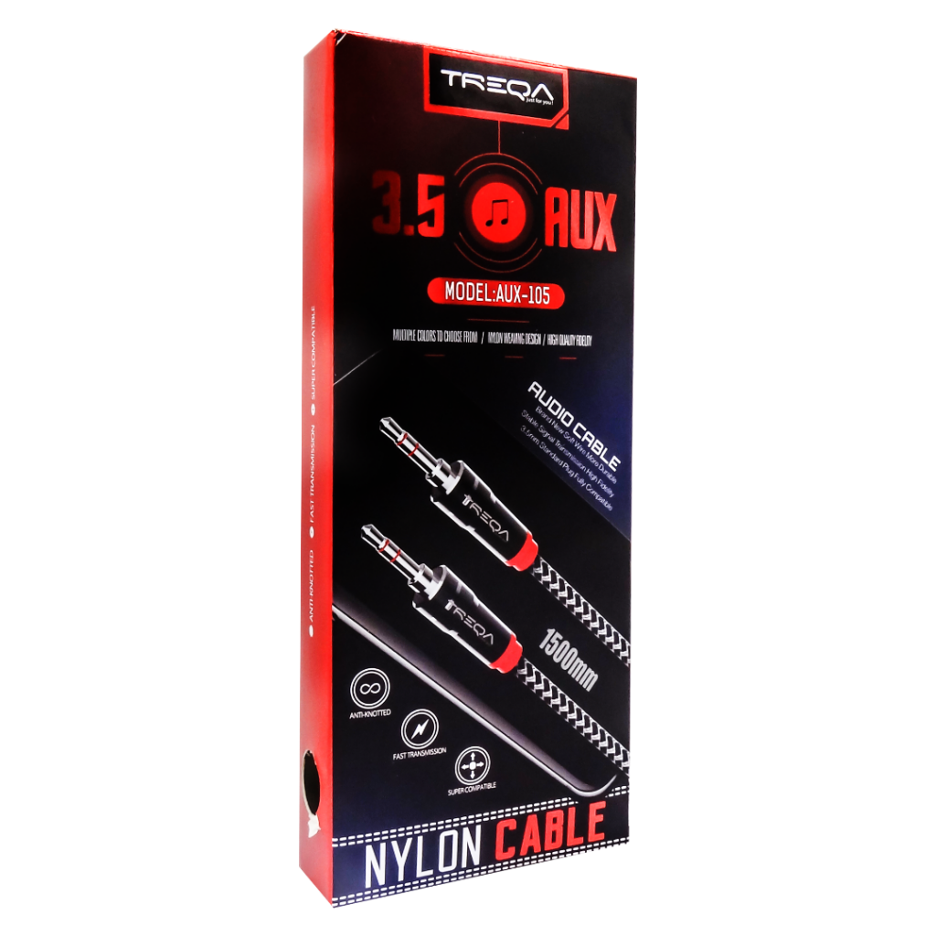 CABLE DE AUDIO TREQA PLUG PLUG 1.5M