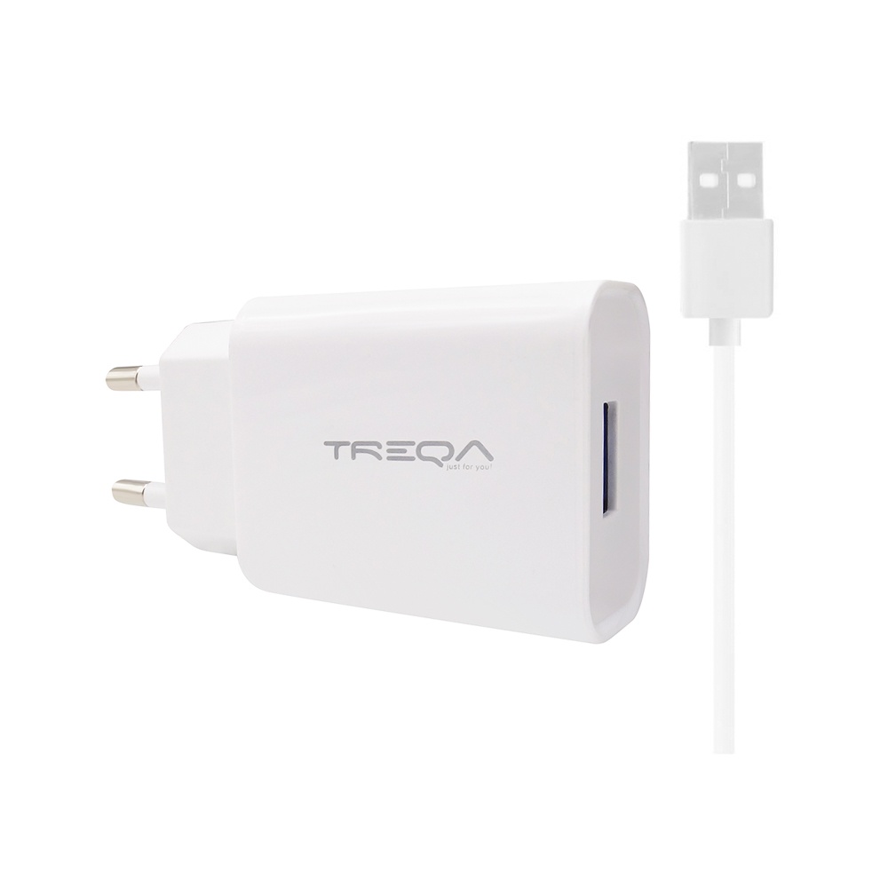 CARGADOR TREQA MICRO USB RÁPIDO