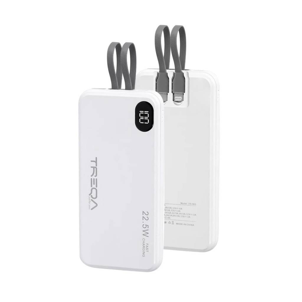 POWER BANK TREQA 10000 mAH CARGA RAPIDA