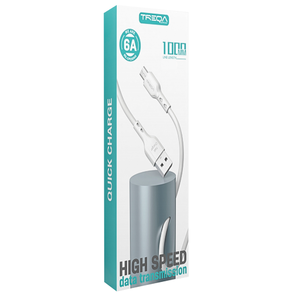 CABLE TREQA IOS DATOS Y CARGA 1MT