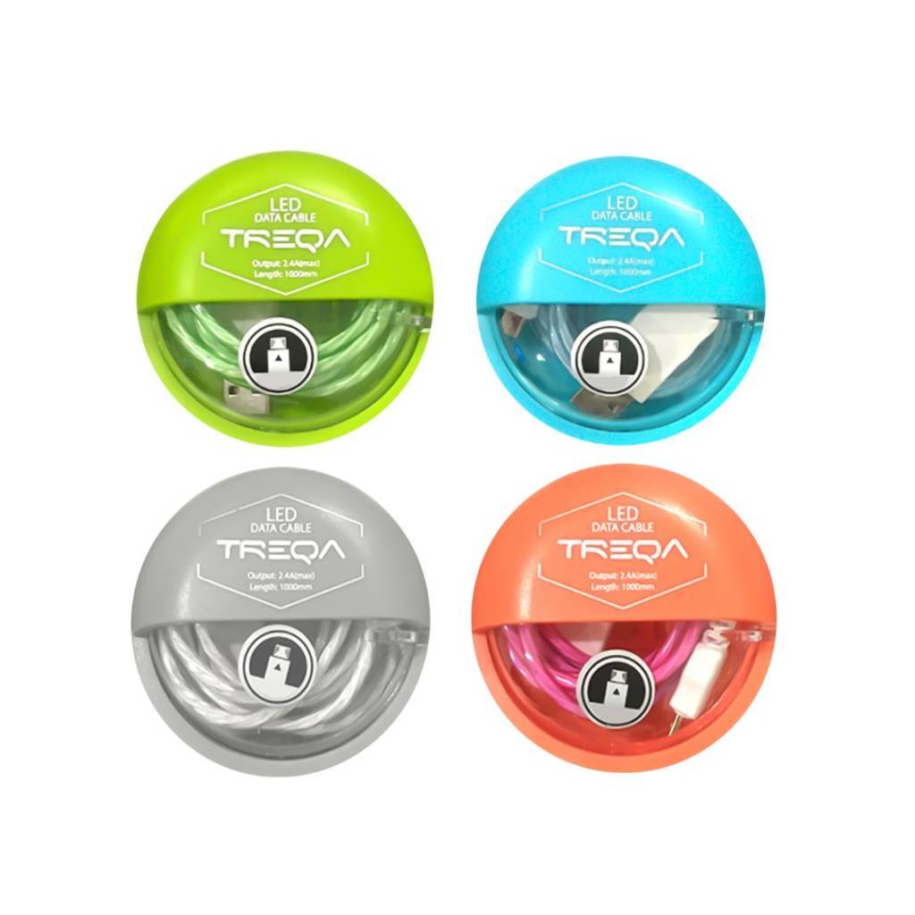 CABLE DE DATOS LED TREQA TIPO C