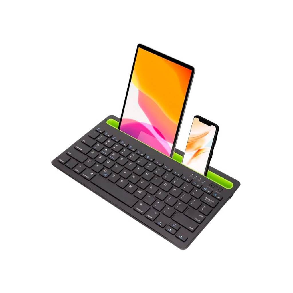 TECLADO INALÁMBRICO CON SOPORTE PARA CELULAR O TAB