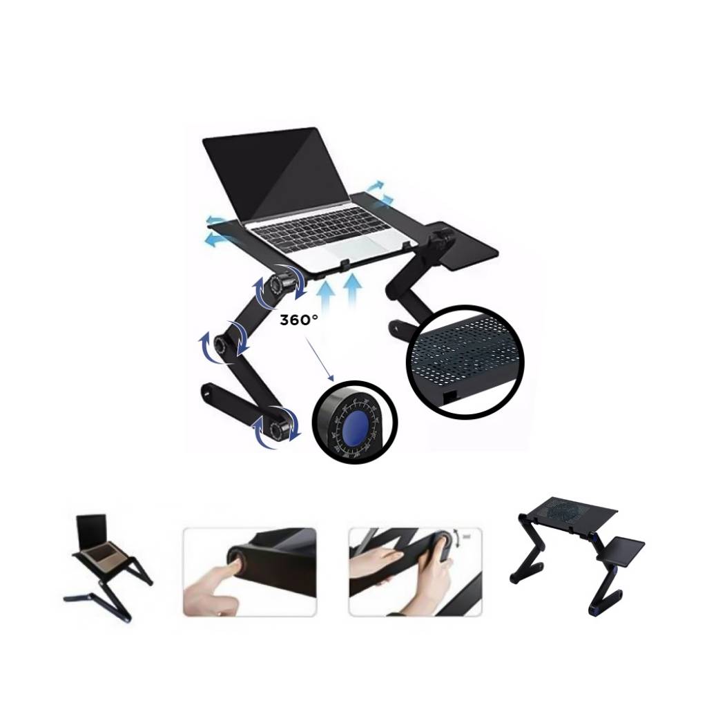 MESA PLEGABLE Y PORTÁTIL PARA LAPTOP